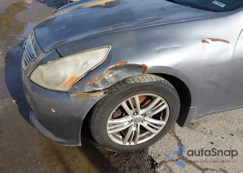 2010 Infiniti G37X z USA, uszkodzony, nr VIN JN1CV6ELXAM150473